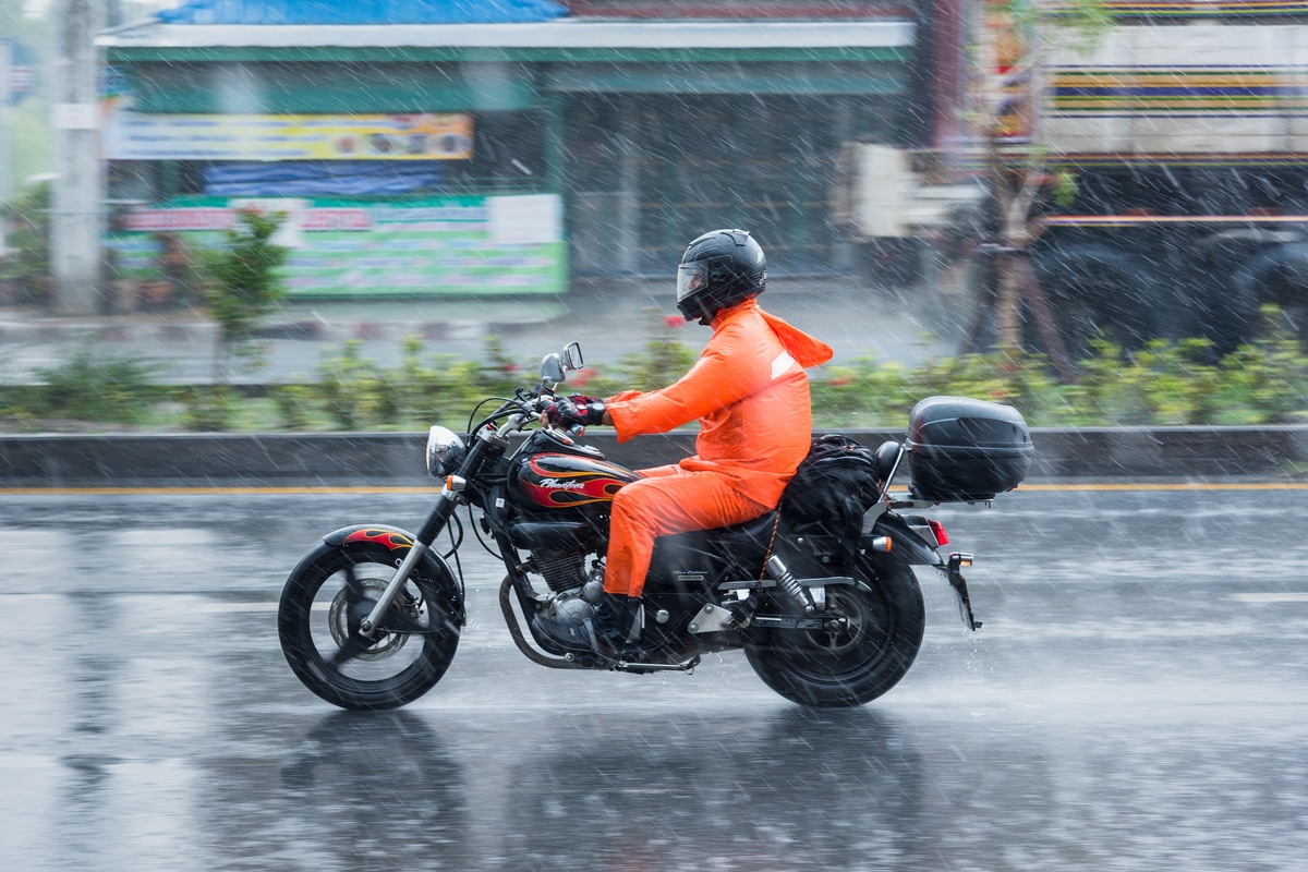 Combinaison de pluie moto